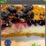 No-Bake Blueberry Cheesecake Dessert