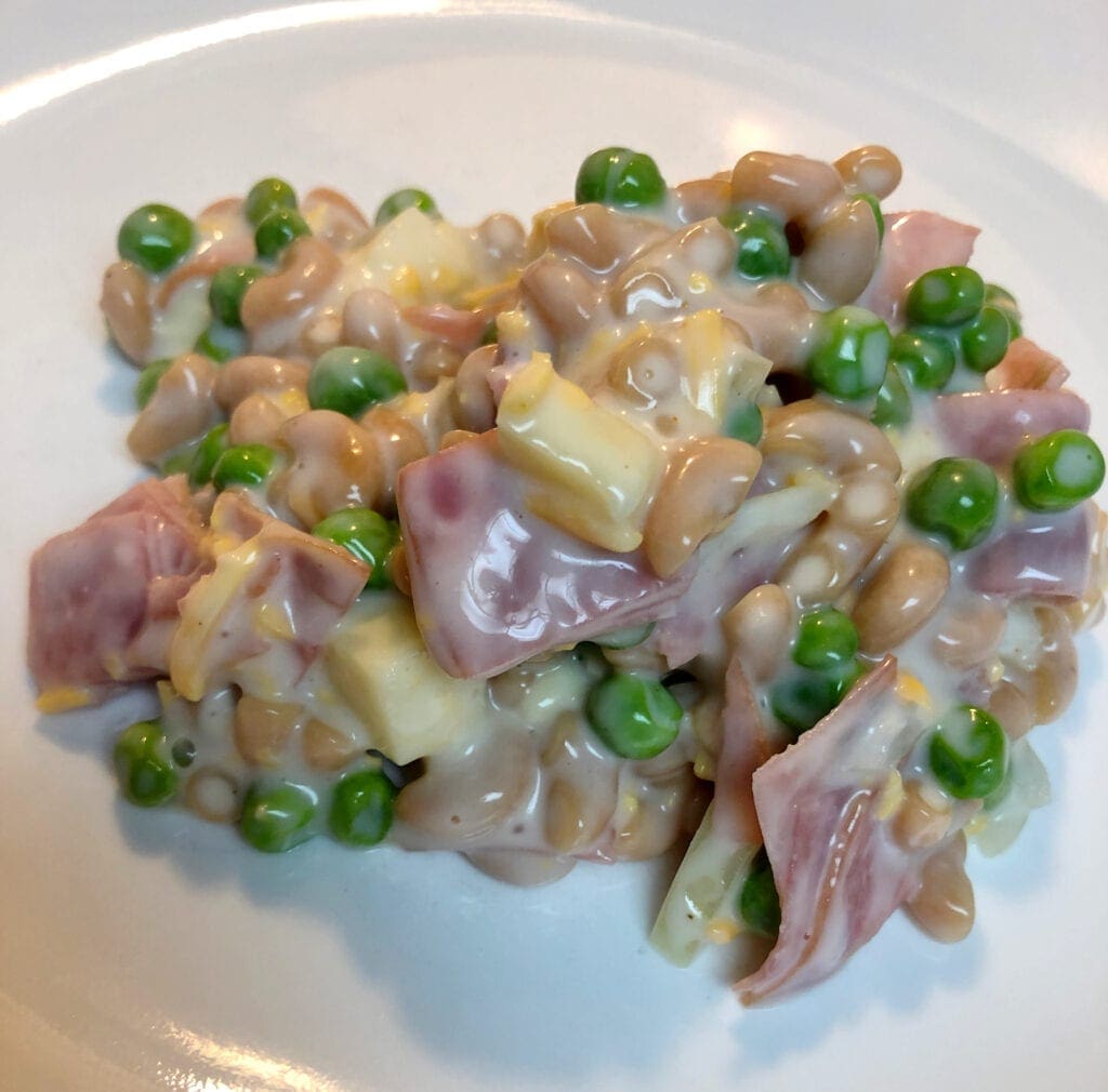 Ham Pea and Lentil Side Dish