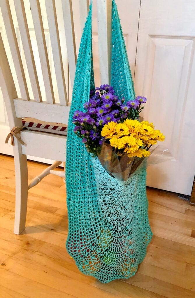 Crochet Sturdy Mesh Tote