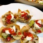 Taco Cup Appetizers