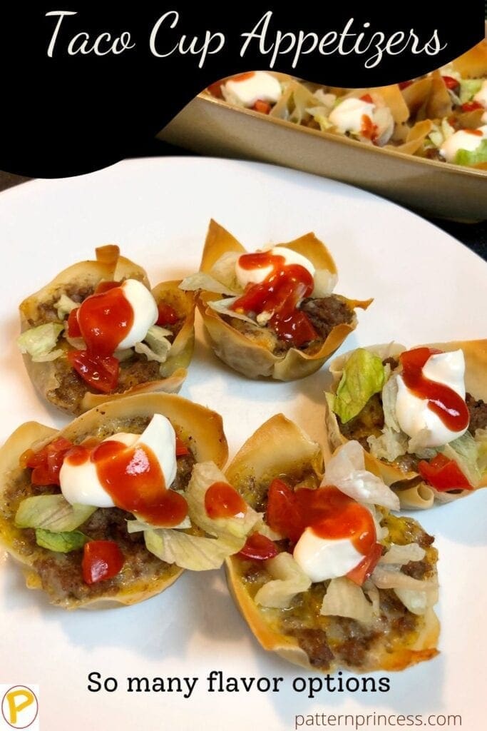 Taco Cup Appetizers