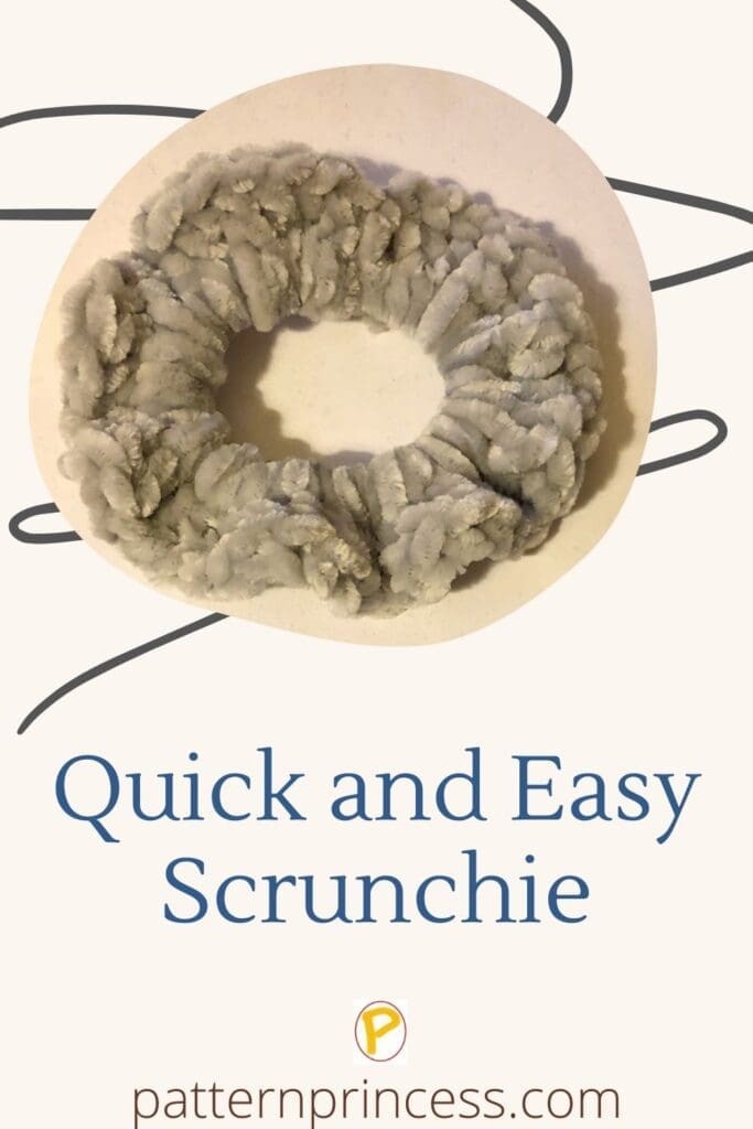 Quick and Easy Scrunchie