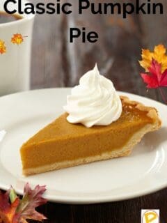 Classic Pumpkin Pie