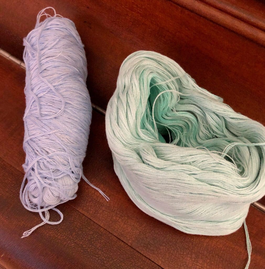 Fingering Yarn Used for Jewelry Making