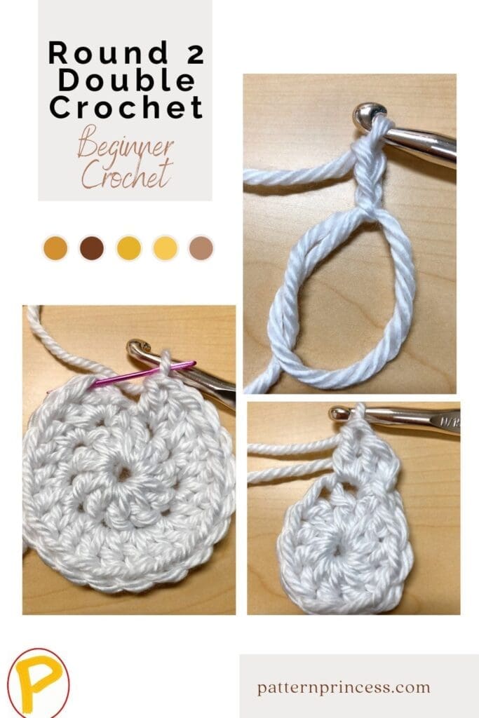 Round 2 Double Crochet