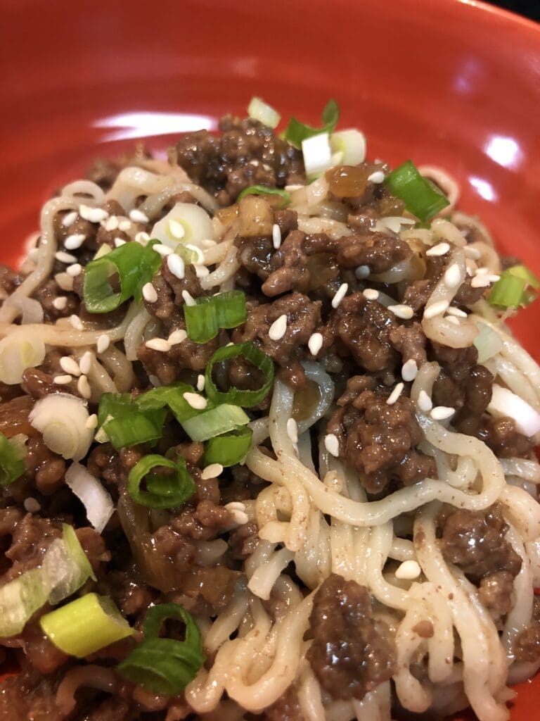 Beef Teriyaki and Noodles