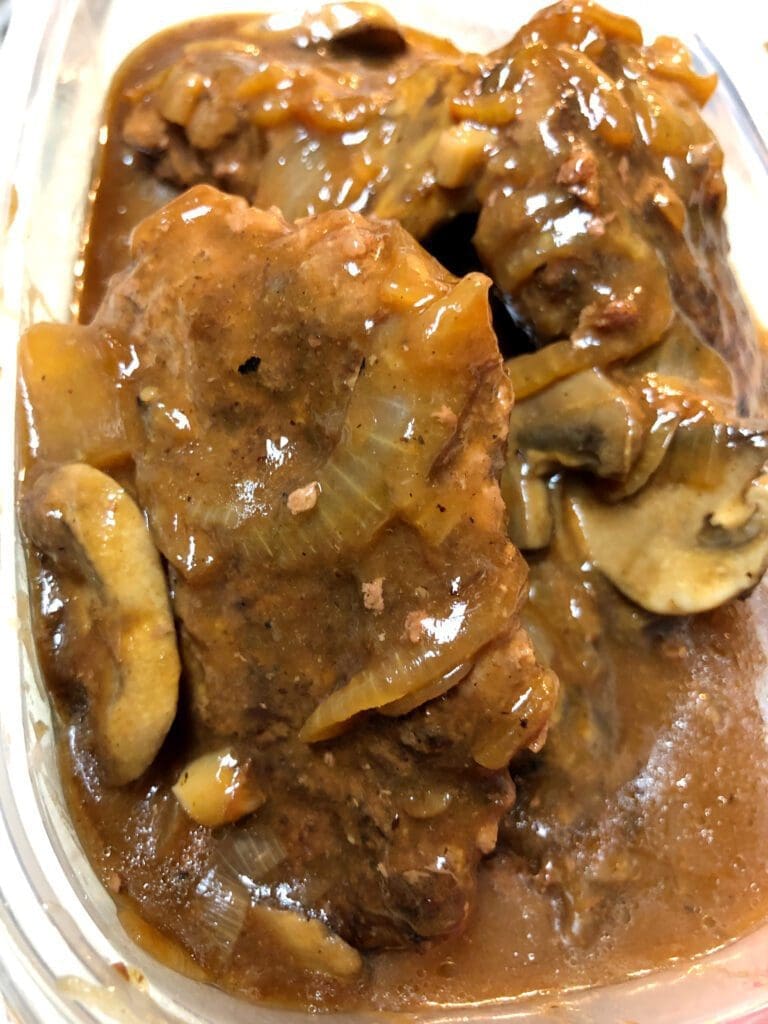 Freezing Salisbury Steak and Gravy