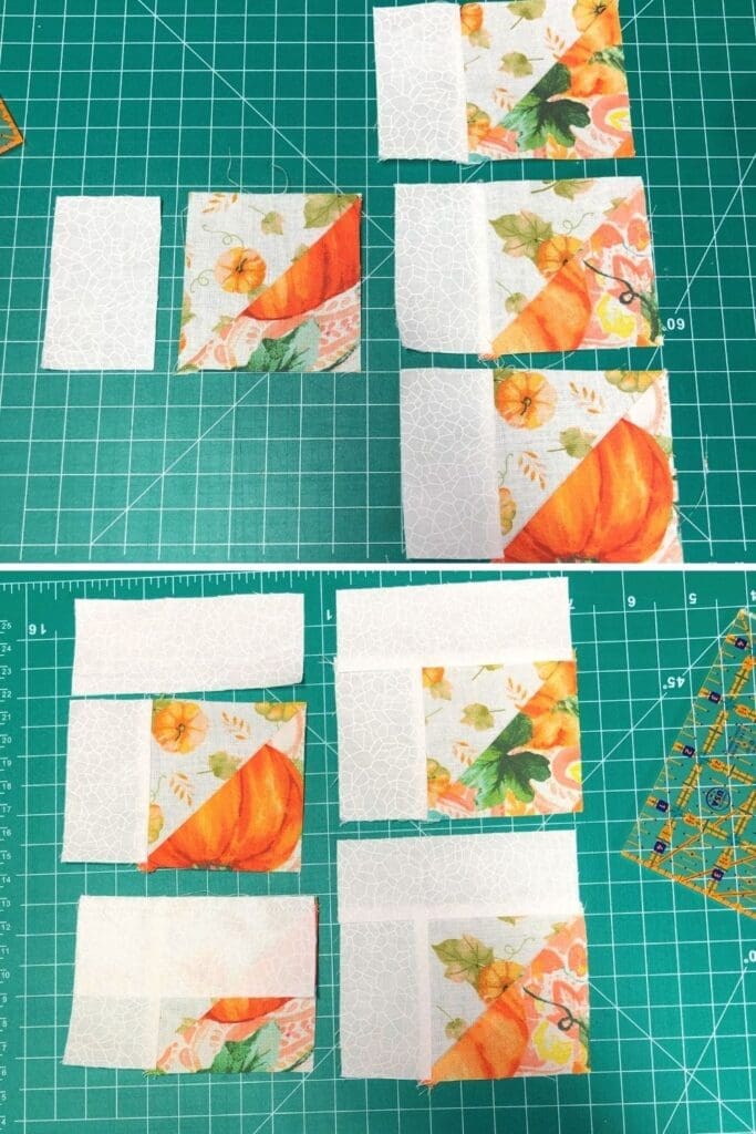 Making the Corner Squares for the Trivet