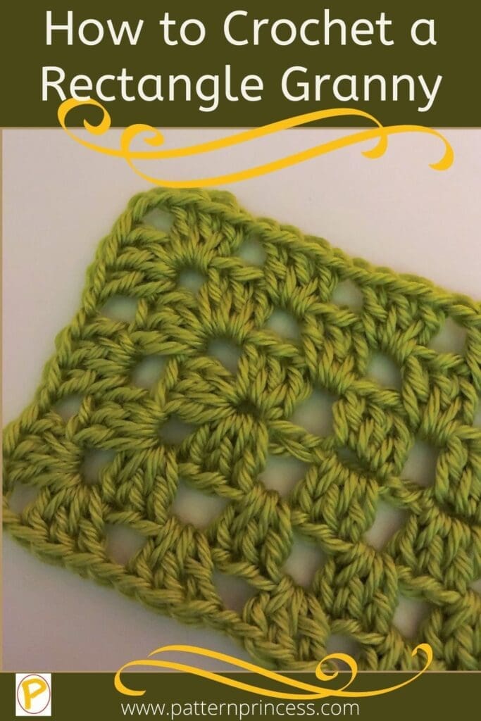 How to Crochet a Rectangle Granny