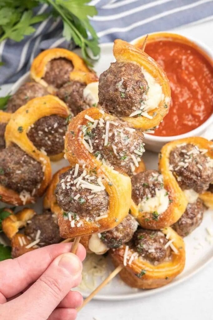 Air-fryer-meatball-sub-skewers-The Busted Oven