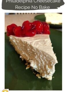 Philadelphia Cheesecake Recipe No Bake