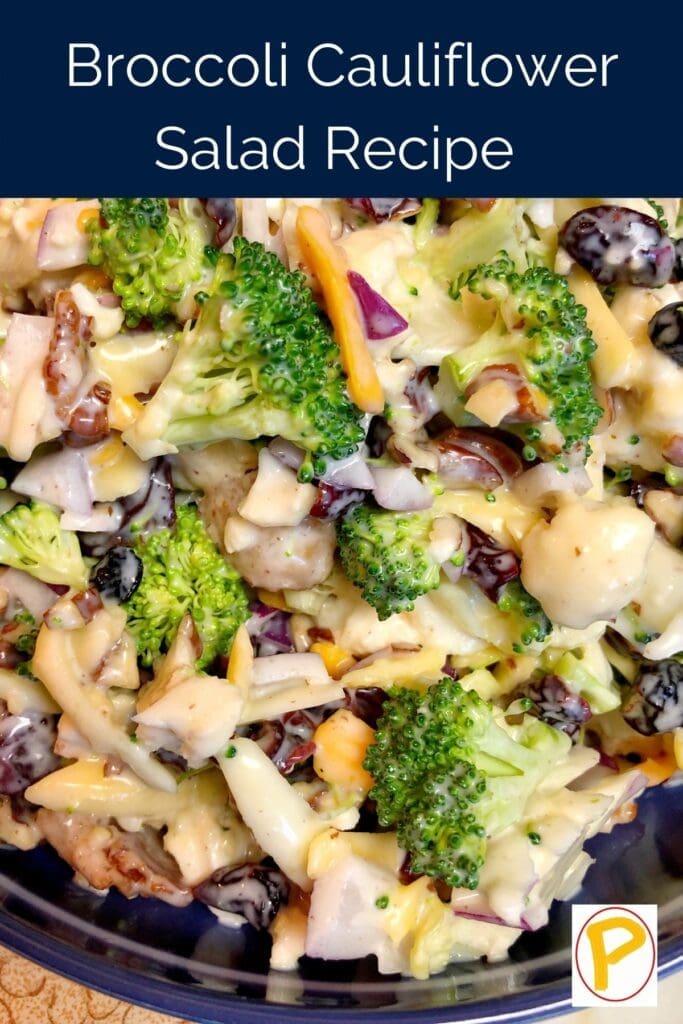 Broccoli Cauliflower Salad Recipe