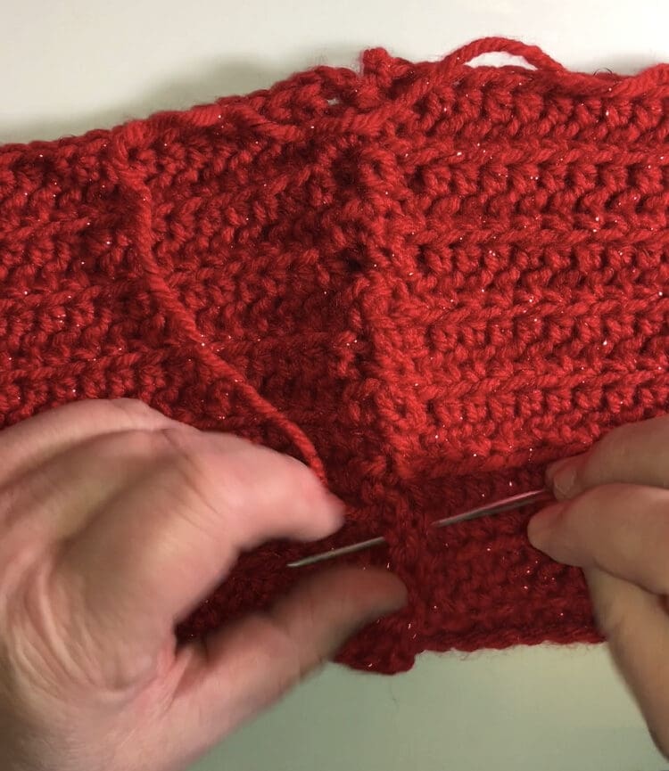 Joining Crochet Scarf