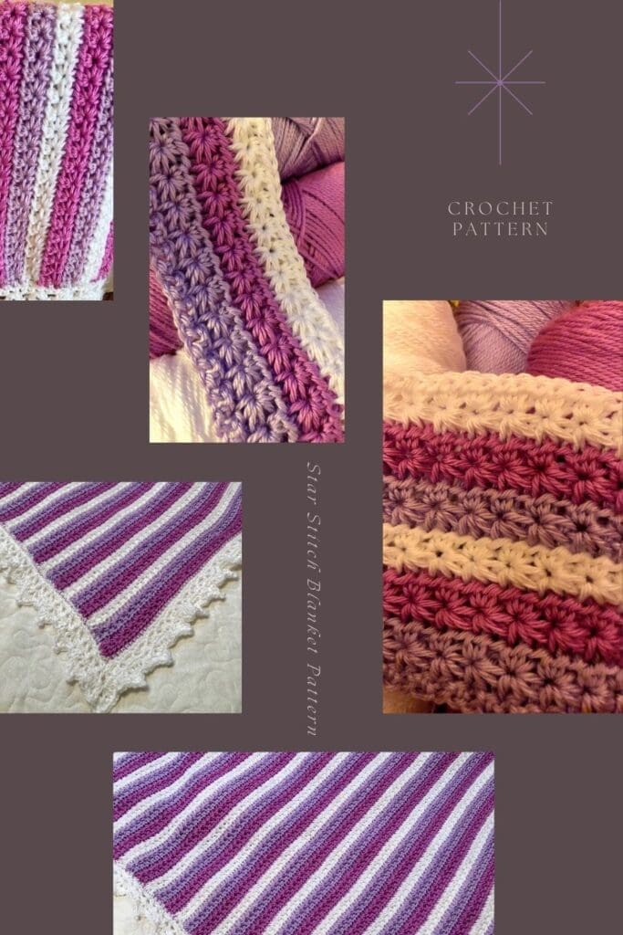 Star Stitch Blanket Pattern