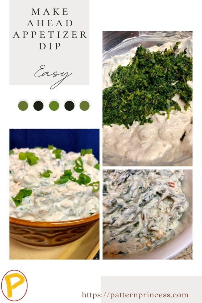 make ahead appetizer dip