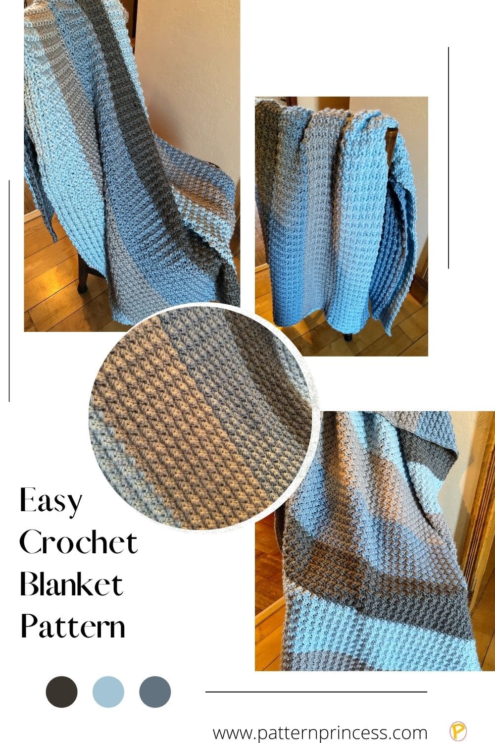 Easy Crochet Blanket Pattern