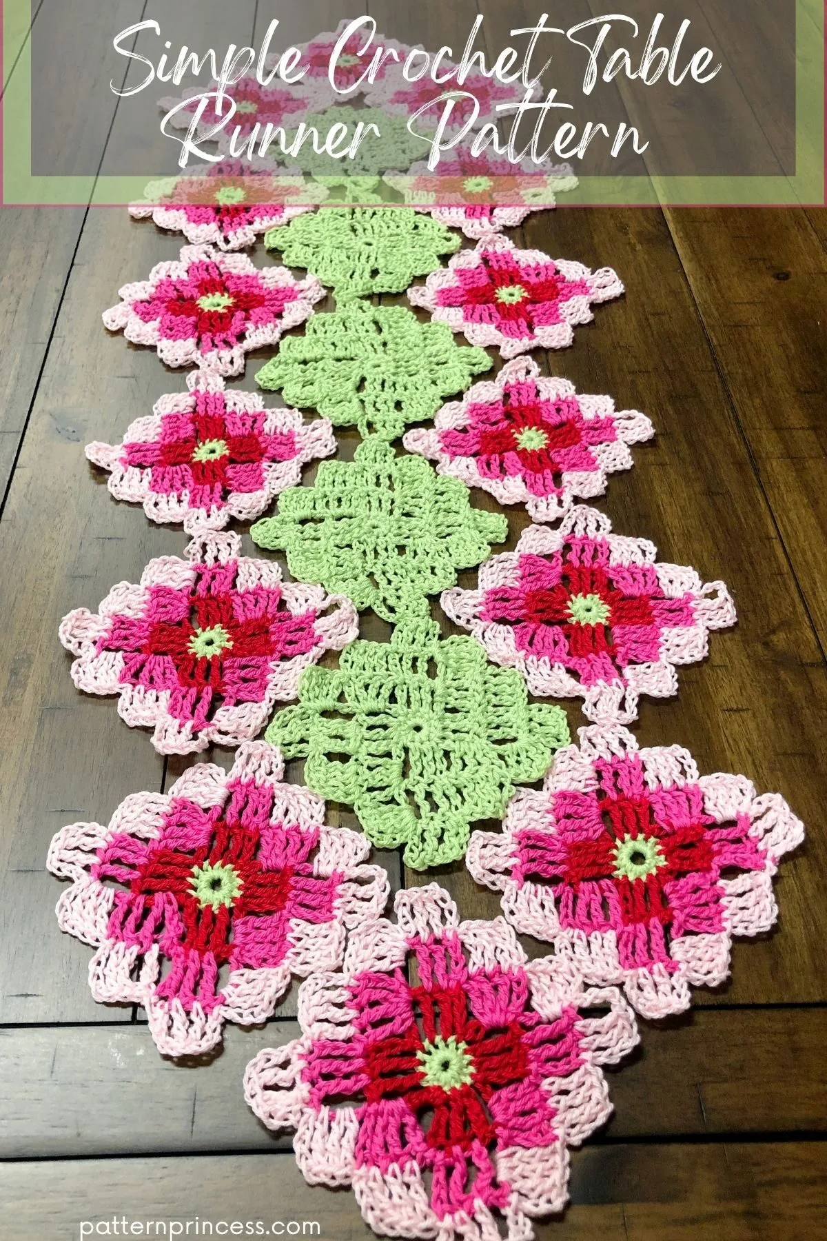 Simple Crochet Table Runner Pattern