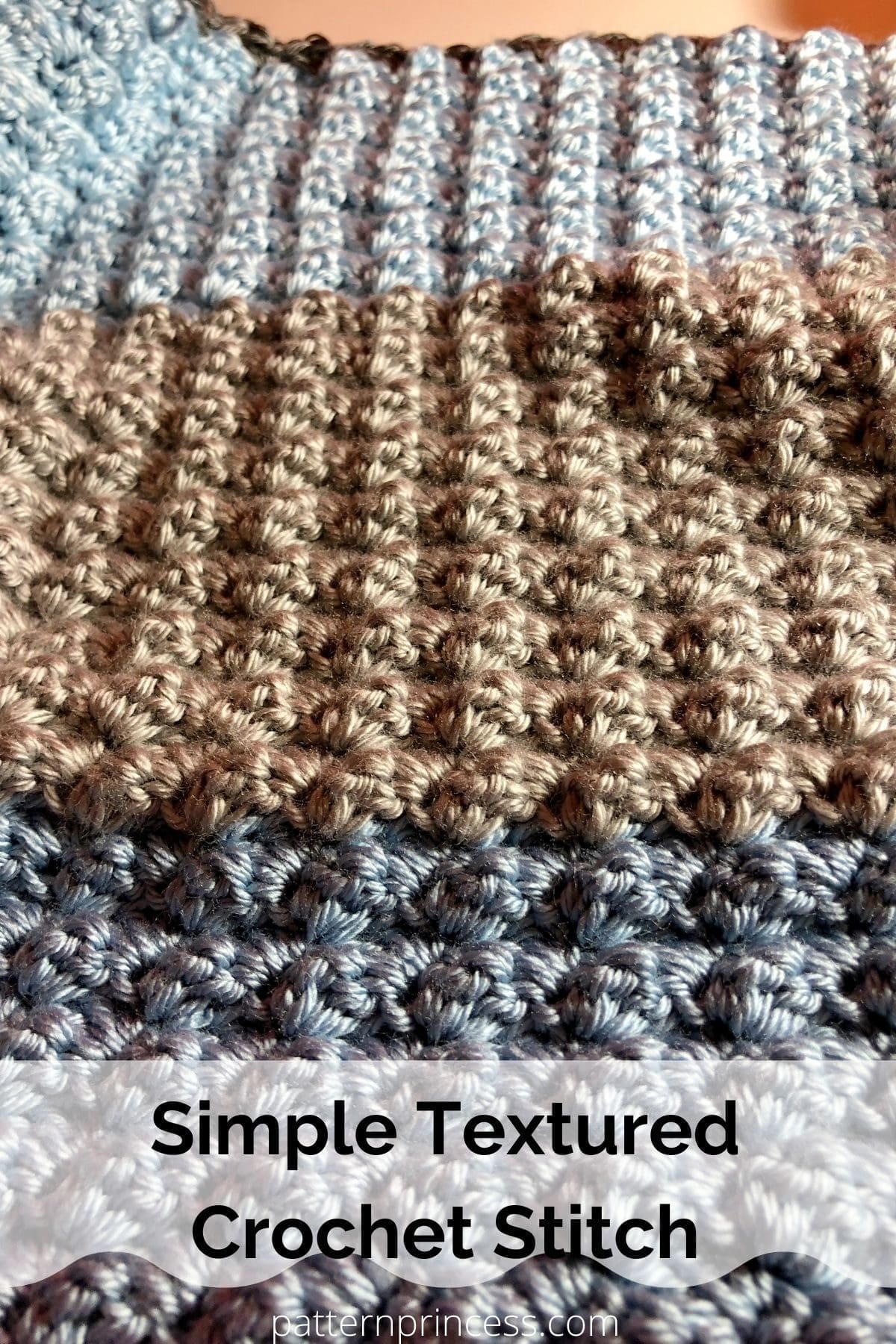 Simple Textured Crochet Stitch