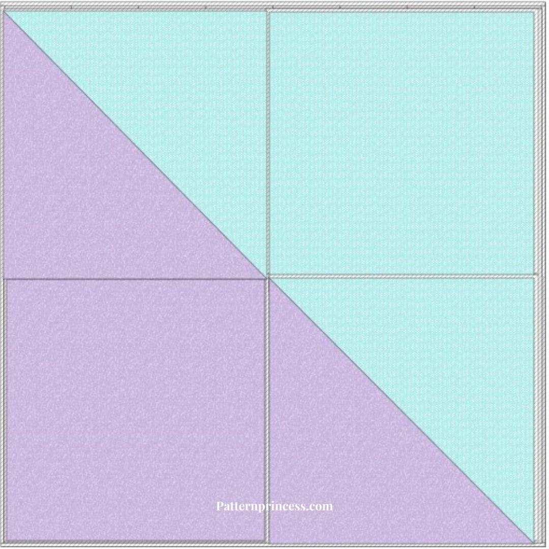 Half Square Triangle Block Diagram
