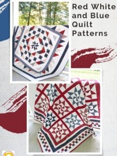 Red White and Blue Quilt Patterns