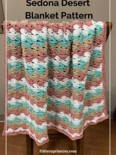 Sedona Desert Blanket Pattern