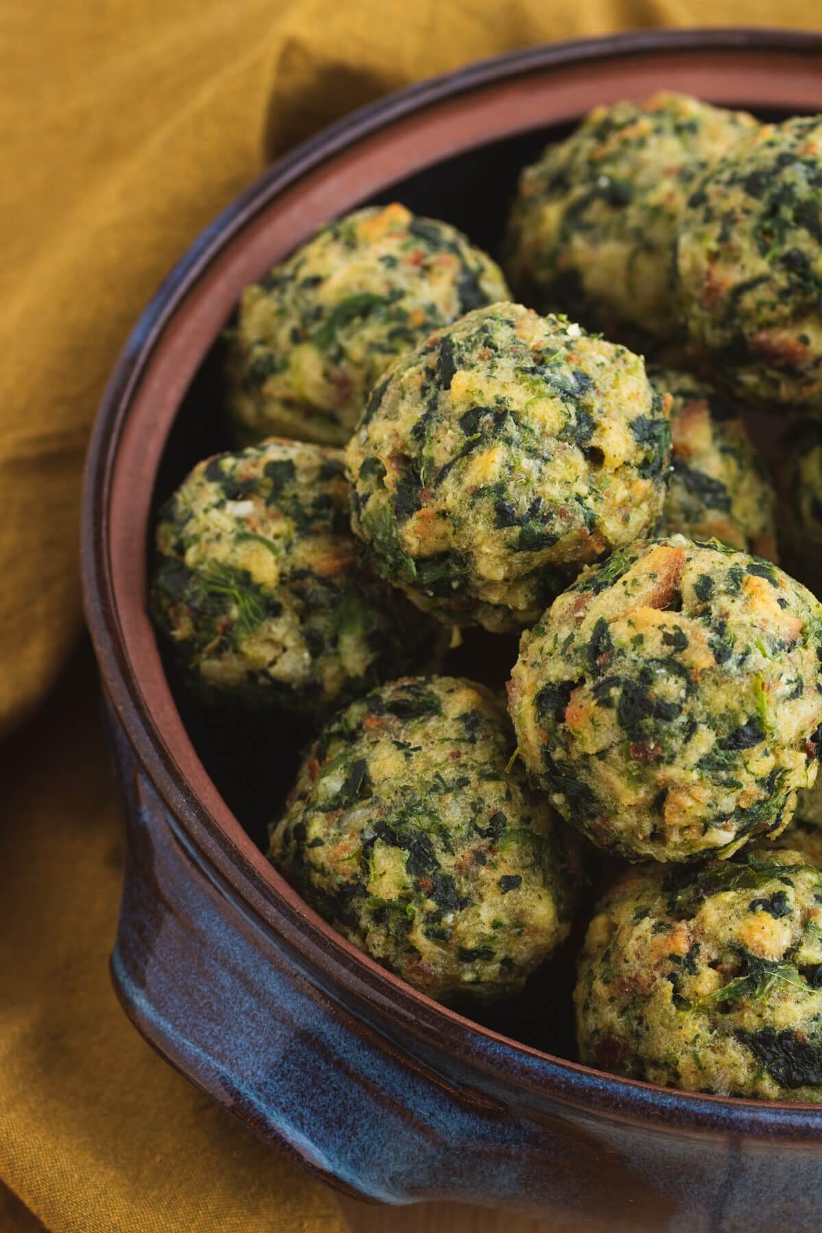 Spinach Stuffing Balls