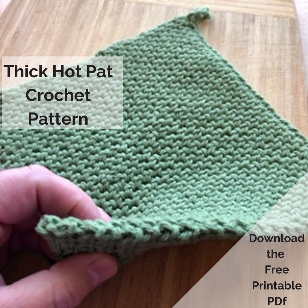 Thick Hot Pat Crochet Pattern