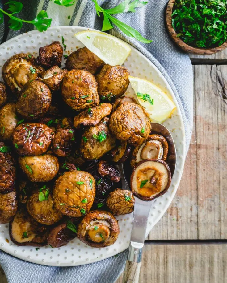 air-fryer-mushrooms