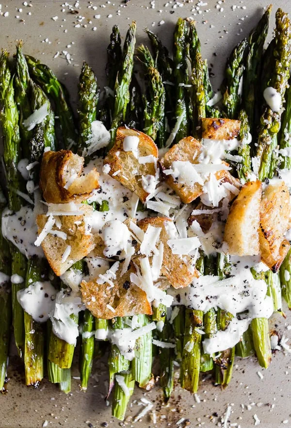 roasted-asparagus-caesar-salad