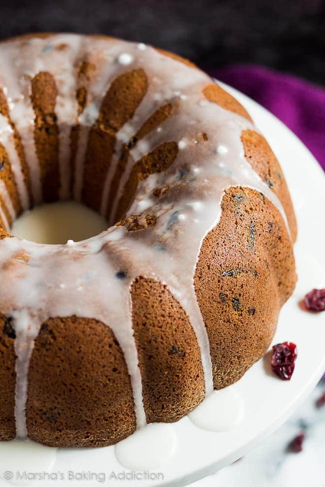 CRANBERRY ORANGE BUNDT CAKE 1