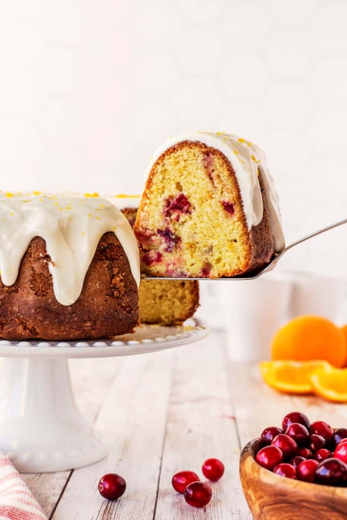 CRANBERRY ORANGE BUNDT CAKE