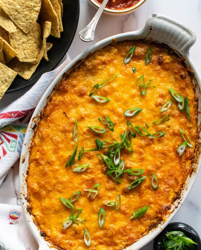 Mexican-Shredded-Chicken-Dip
