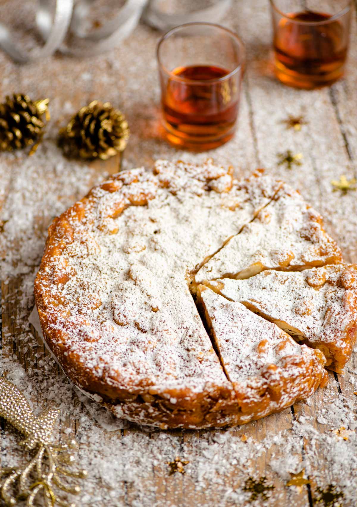 PANFORTE - TUSCAN FRUIT AND NUT CAKE