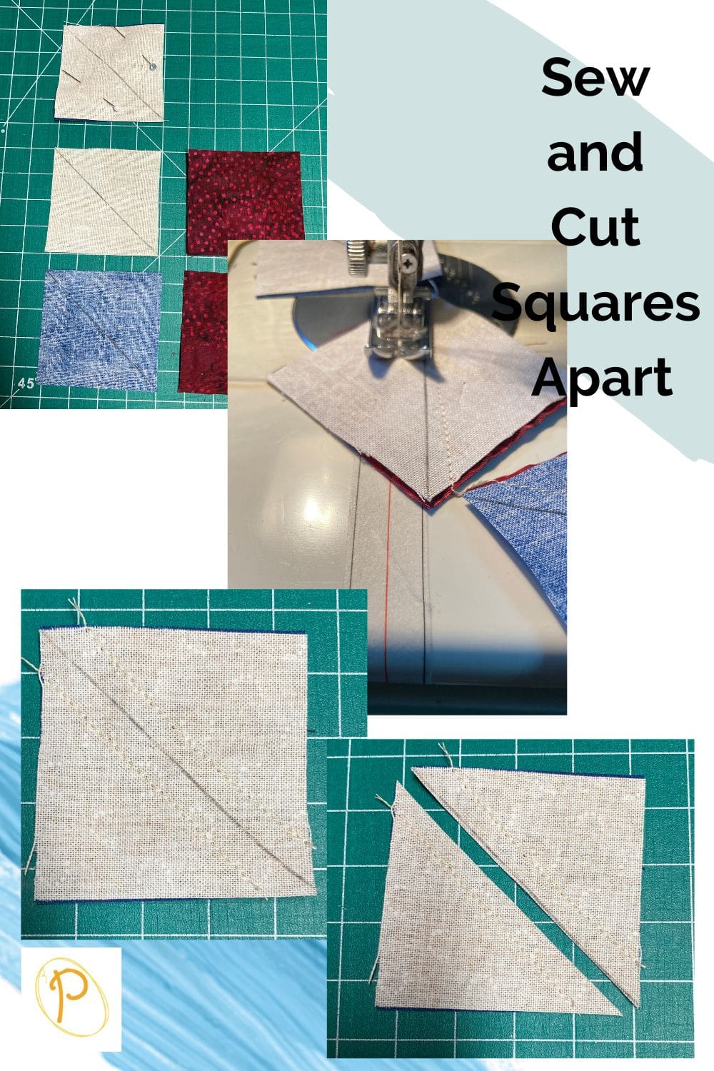 Sew and Cut Apart Squares