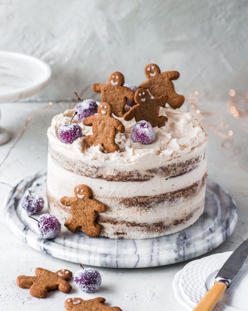 vegan-gingerbread-cake