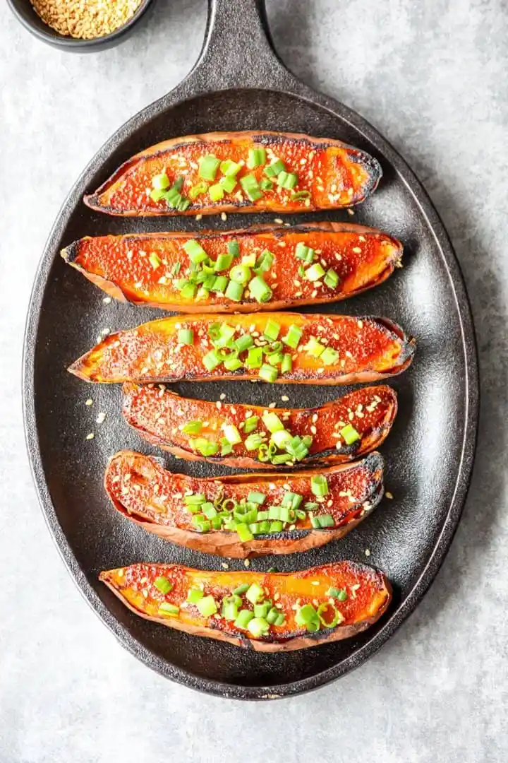 Miso-Baked-Sweet-Potatoes