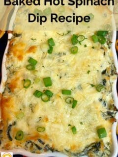 Baked Hot Spinach Dip Recipe