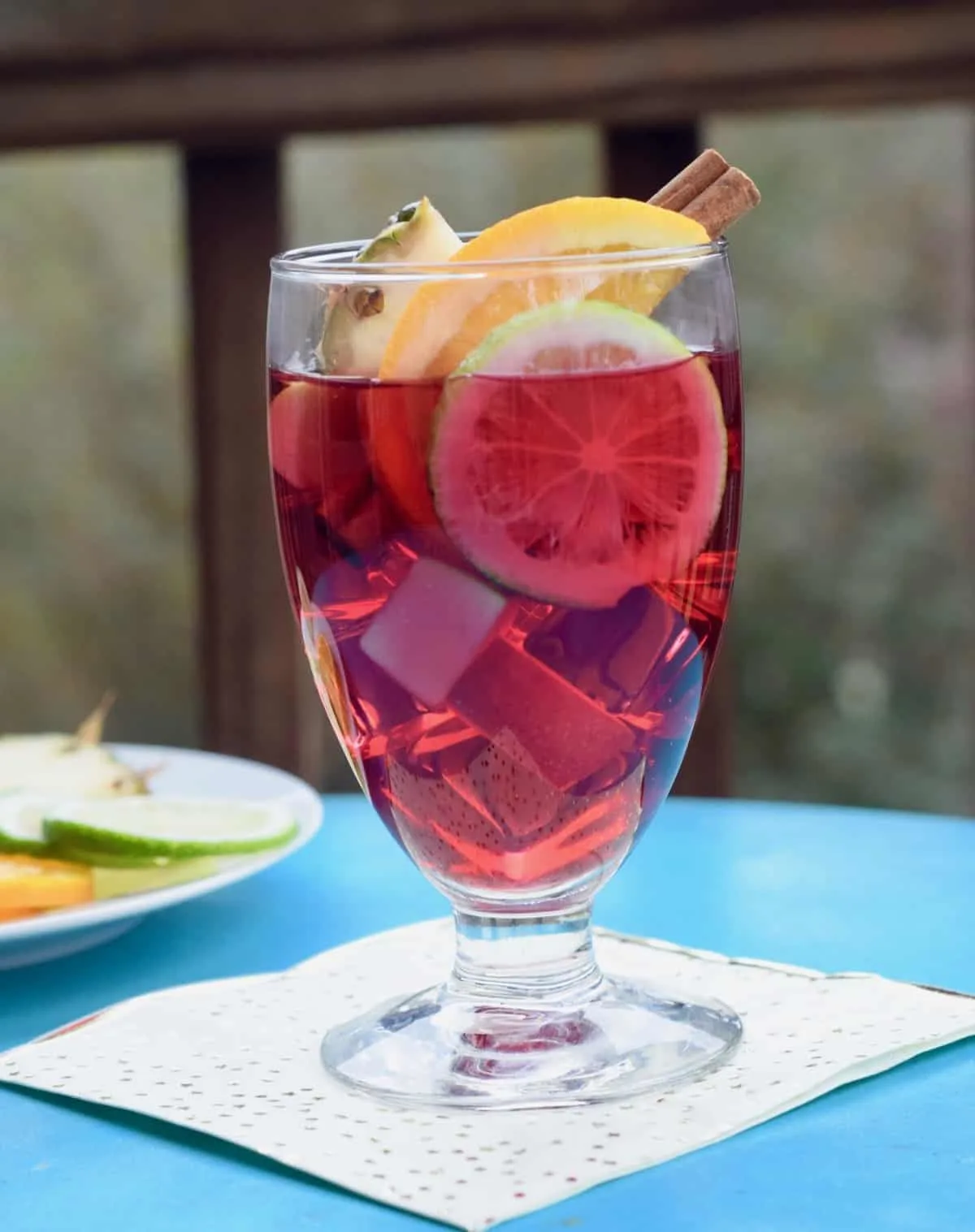 Cranberry Sangria Mocktail