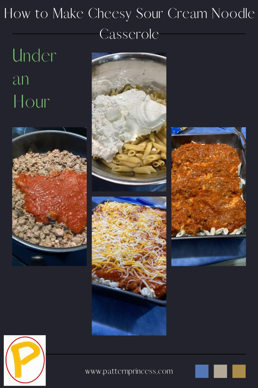 How to Make Cheesy Sour Cream Noodle Casserole