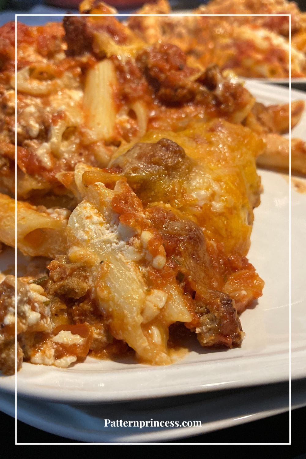 serving of noodle bake