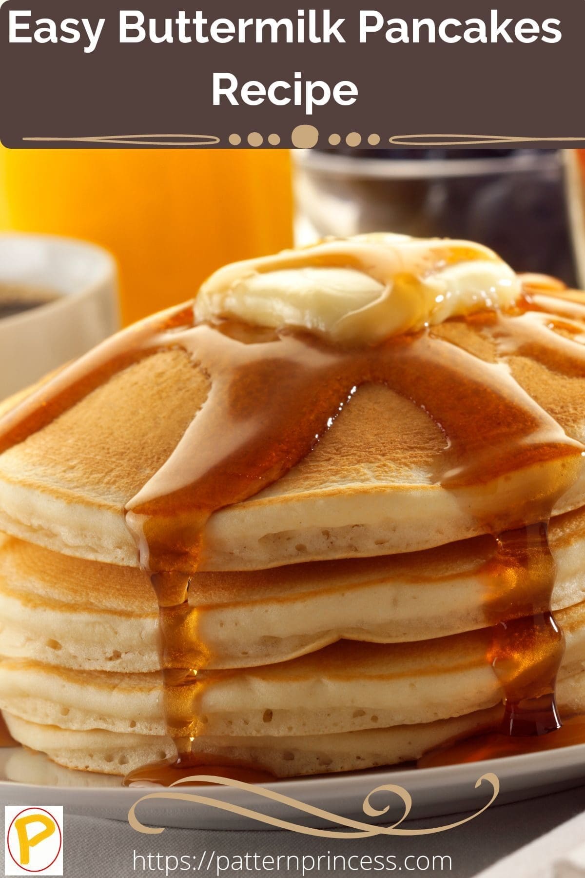 Easy Buttermilk Pancakes Recipe