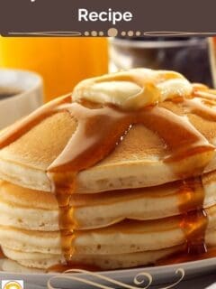 Easy Buttermilk Pancakes Recipe