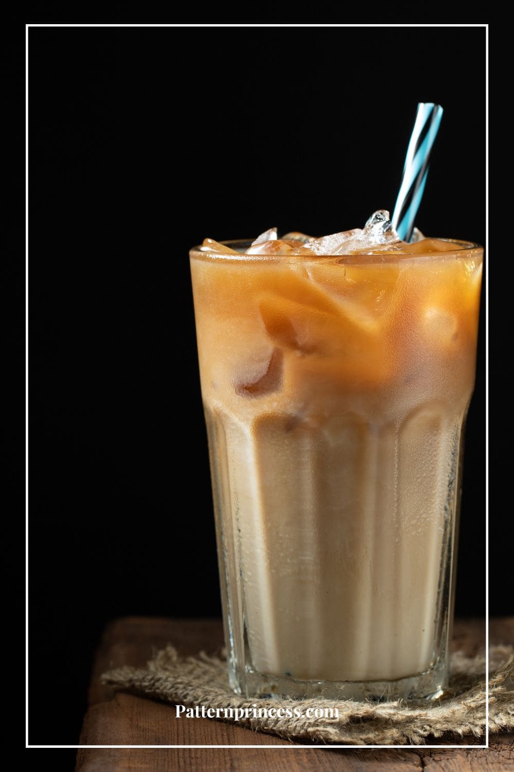 Iced Coffee with Almond Joy Bar Creamer