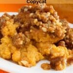 Sweet Potato Casserole Recipe Cracker Barrel Copycat