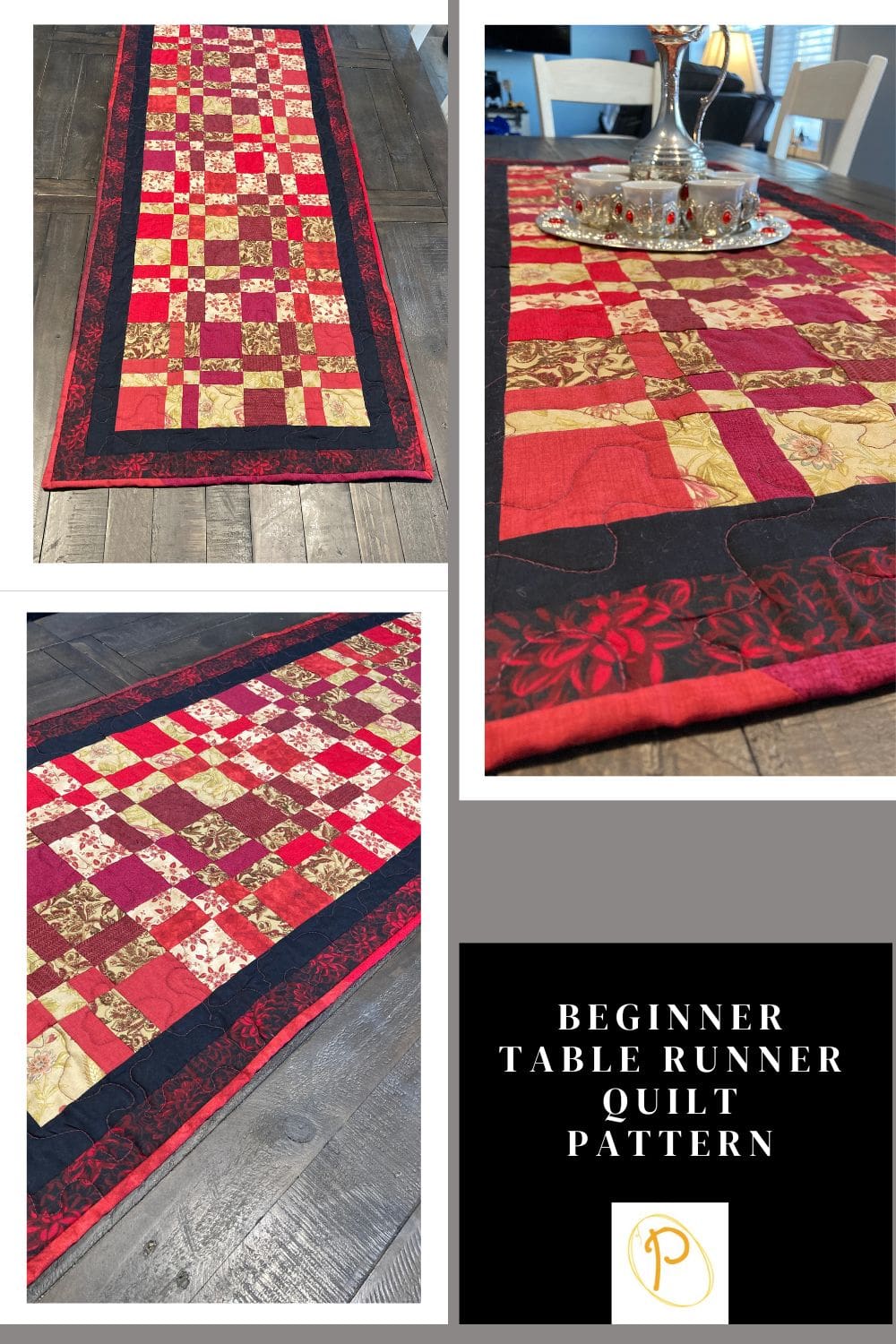 Beginner Table Runner Quilt Pattern