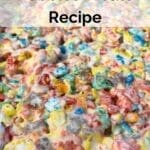 Microwave Fruity Pebbles Treats Recipe