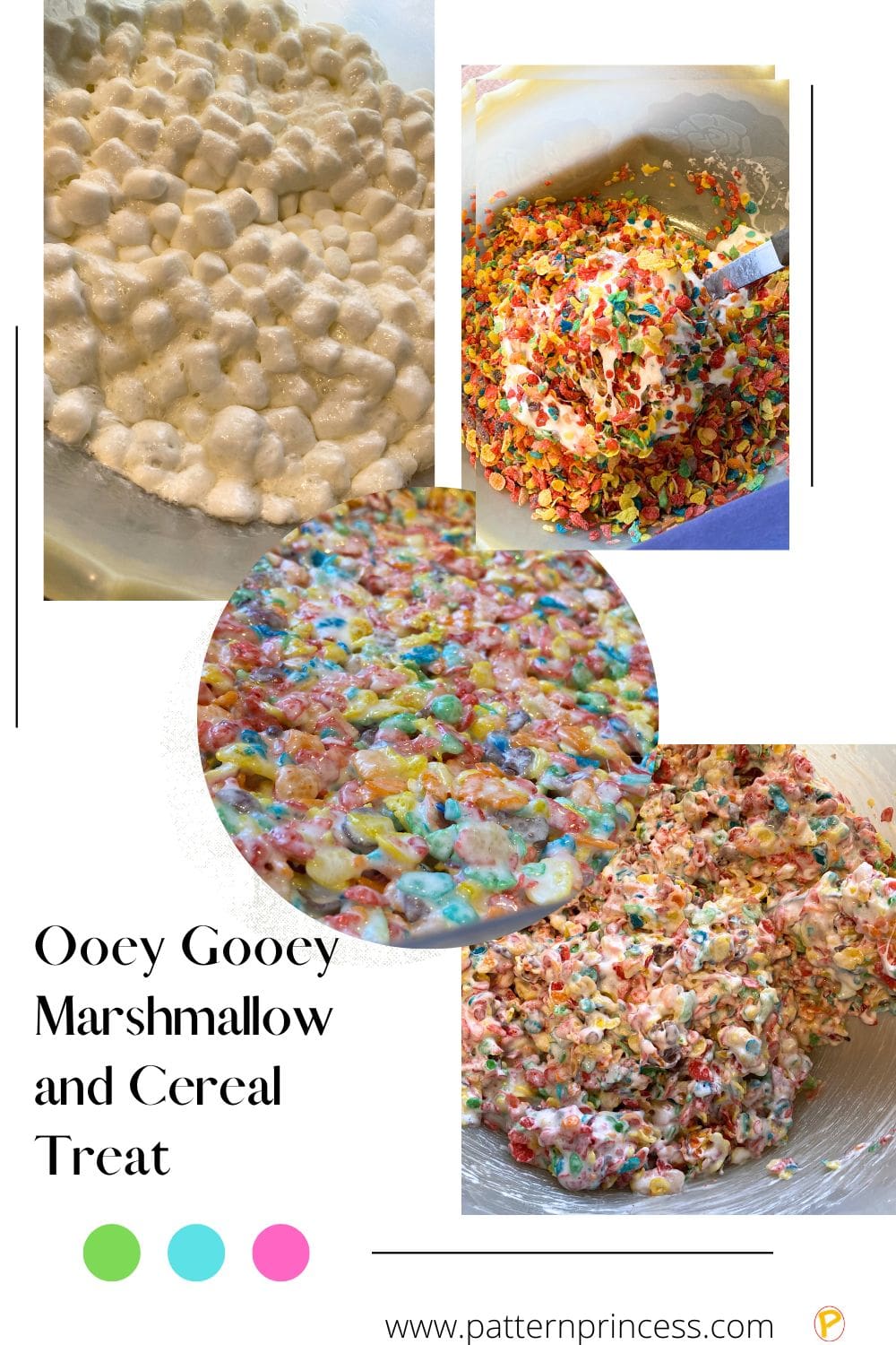 Ooey Gooey Marshmallow and Cereal Treat