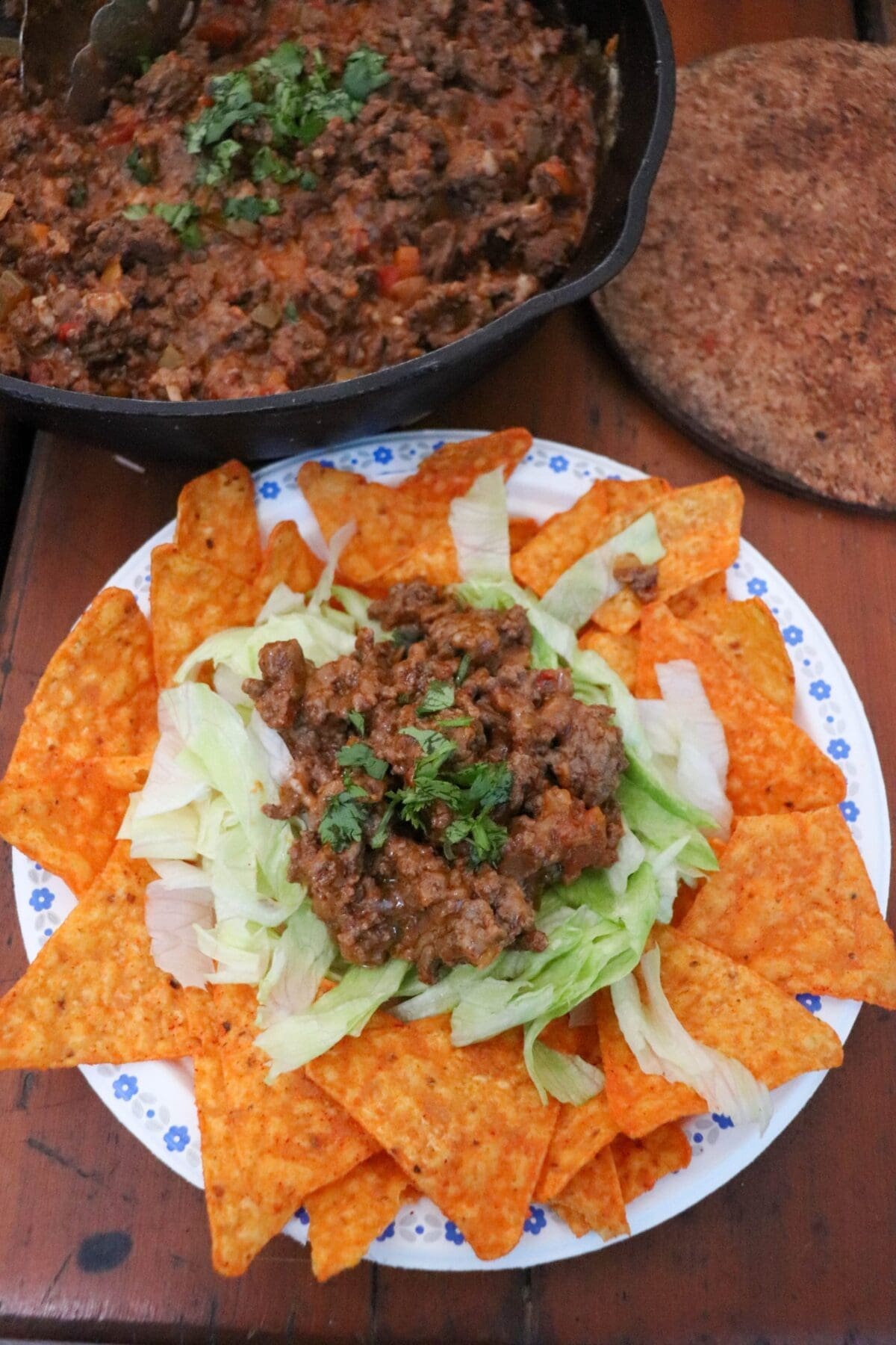 YUMMY SKILLET TACO CAMPING RECIPE