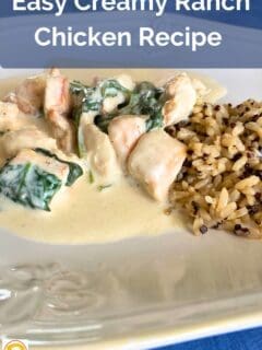 Easy Creamy Ranch Chicken Recipe