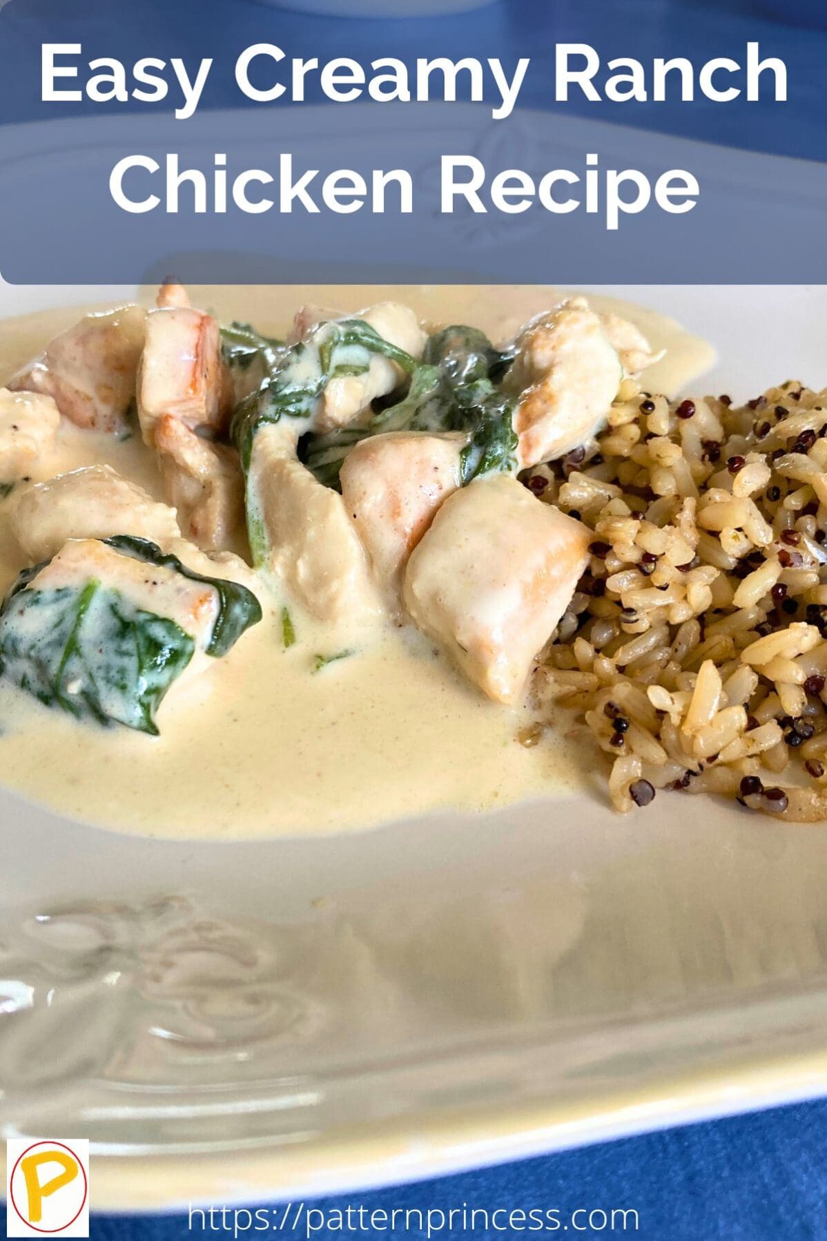 Easy Creamy Ranch Chicken Recipe